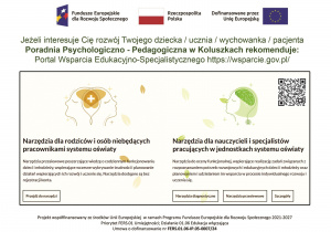 Biale tło strony wsparcie gov.pl z nazwami narzędzi diagnostycznych i przesiewowych